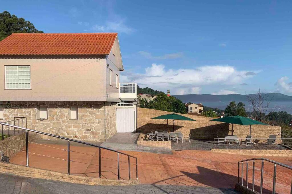 Вилла Acogedora Casa Cerca De Marin Понтеведра Экстерьер фото